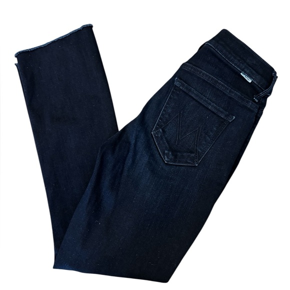 MOTHER The Insider Crop Step Fray Jeans - Picture 3 of 12